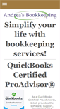 Mobile Screenshot of bookkeepingbyandrea.com